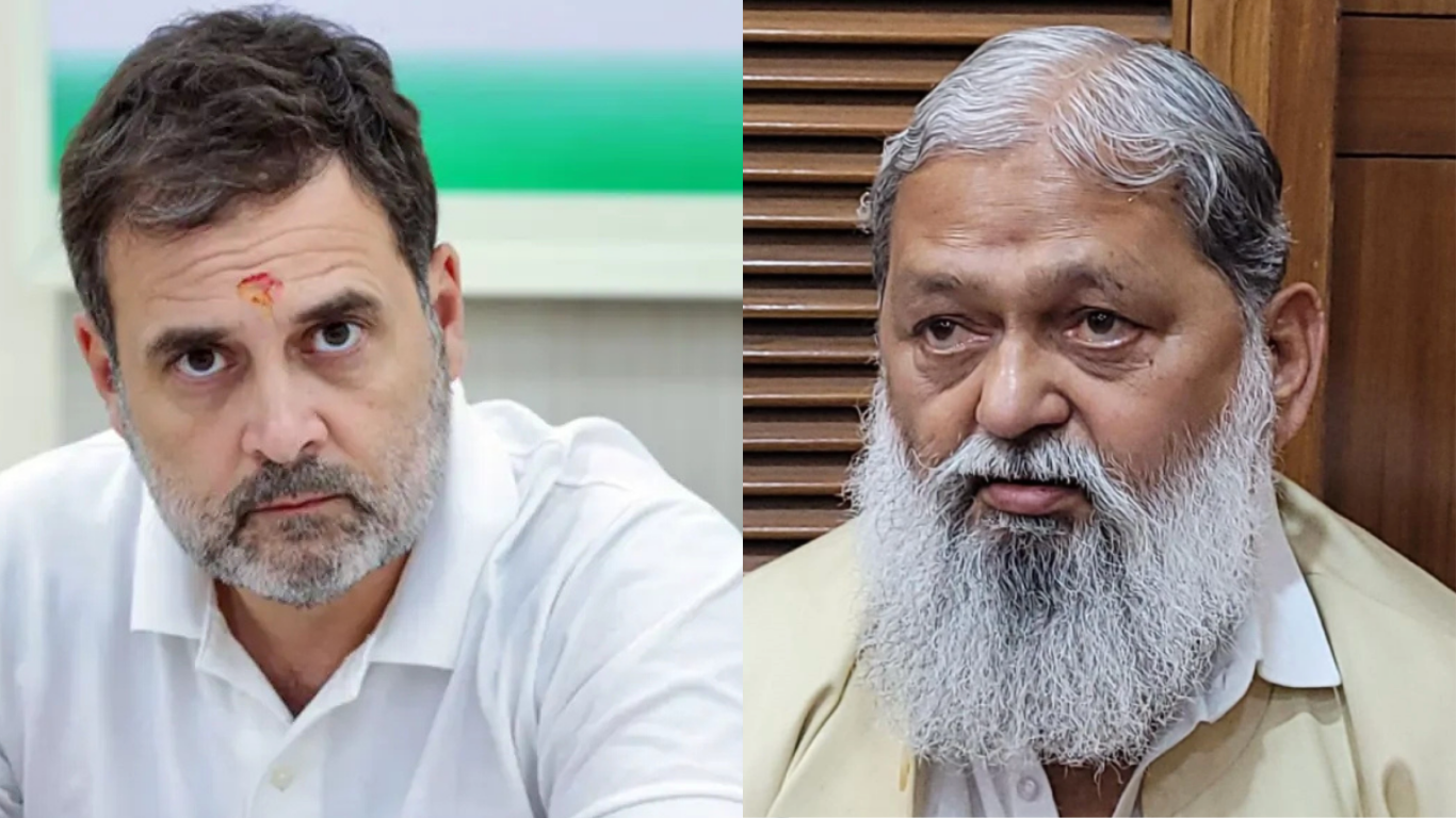 'Rahul Gandhi Should Quit Politics, Catch Fish,' Says Anil Vij After Bihar Election Victory